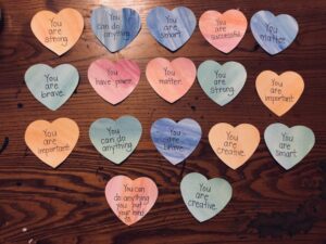Self-Love Board Craft | #adtcloveandleaps