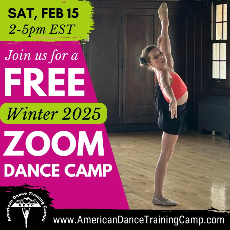 ADTC Free Zoom Dance Camps - February 2025