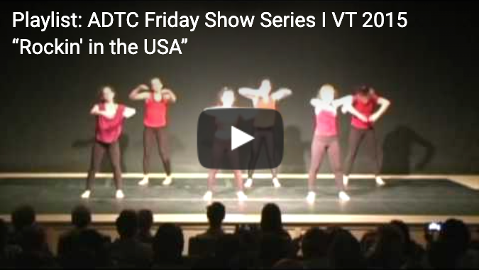 VT Dance Camp Videos - 2015 Rockin in the USA