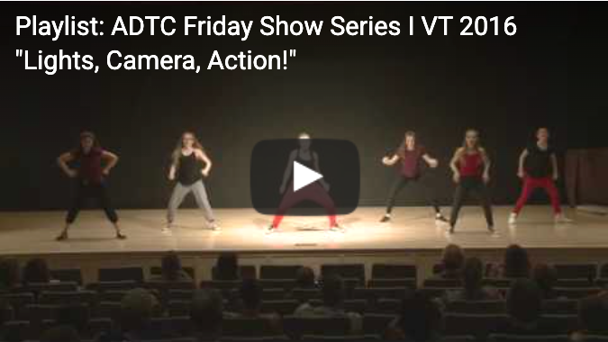 VT Dance Camp Videos - 2016 Lights, Camera, Action