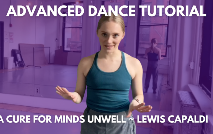 A Cure For Minds Unwell Lewis Capaldi Dance Tutorial | Advanced Contemporary