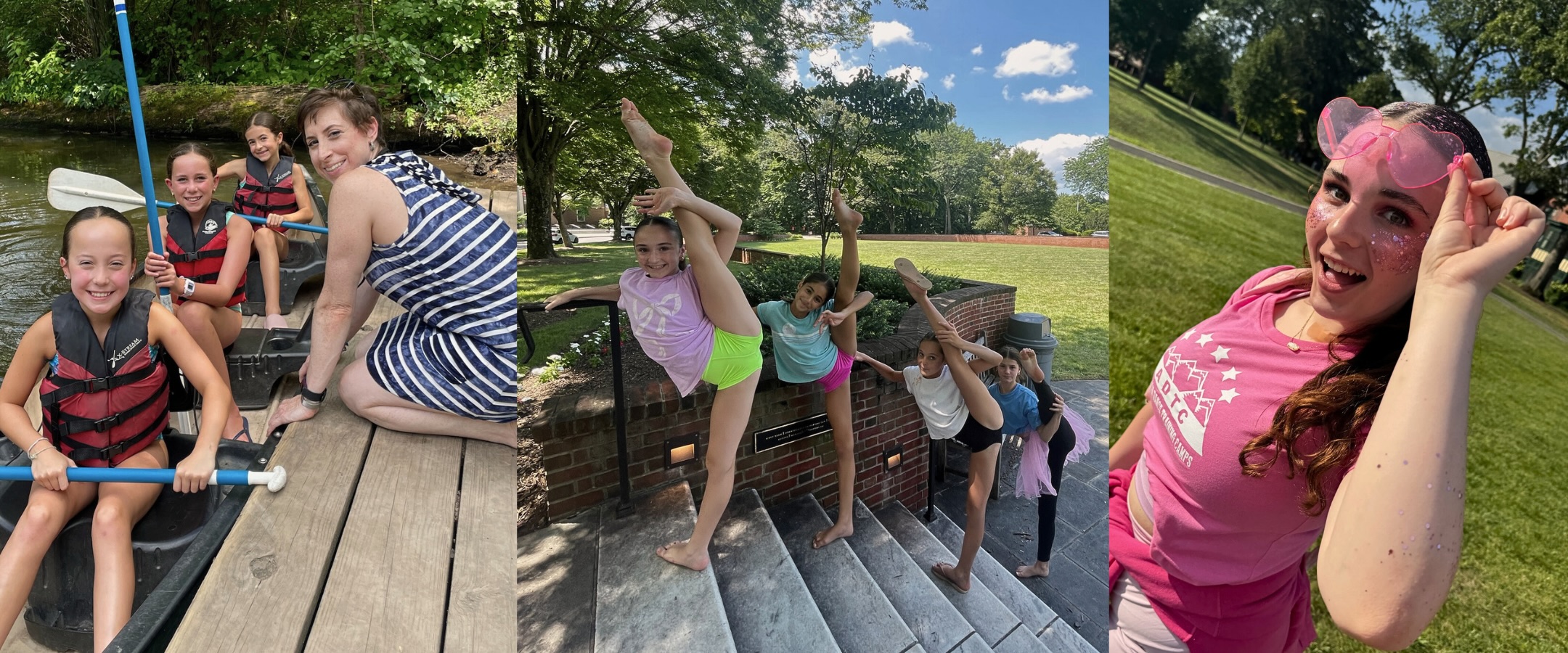 Girls at ADTC's New Jersey dance camp